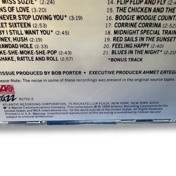 Lot of 2 CDs: Big Joe Turner's Greatest Hits & David Newman - Fire! Live - Picture 8 of 9